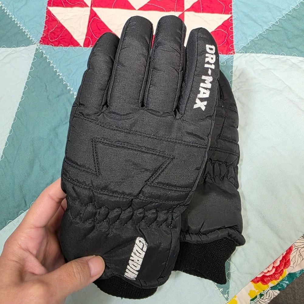 Gordini Dri-Max Winter Gloves Ladies Medium Black Waterproof‎ Insulated Ski Snow